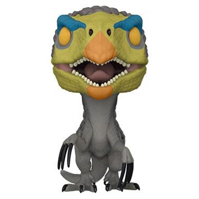 Funko Pop! Jurassic World Dominion - Set 4 - Therizinosaurus, Gigantosaurus, T-Rex, Atrociraptor (Ghost)