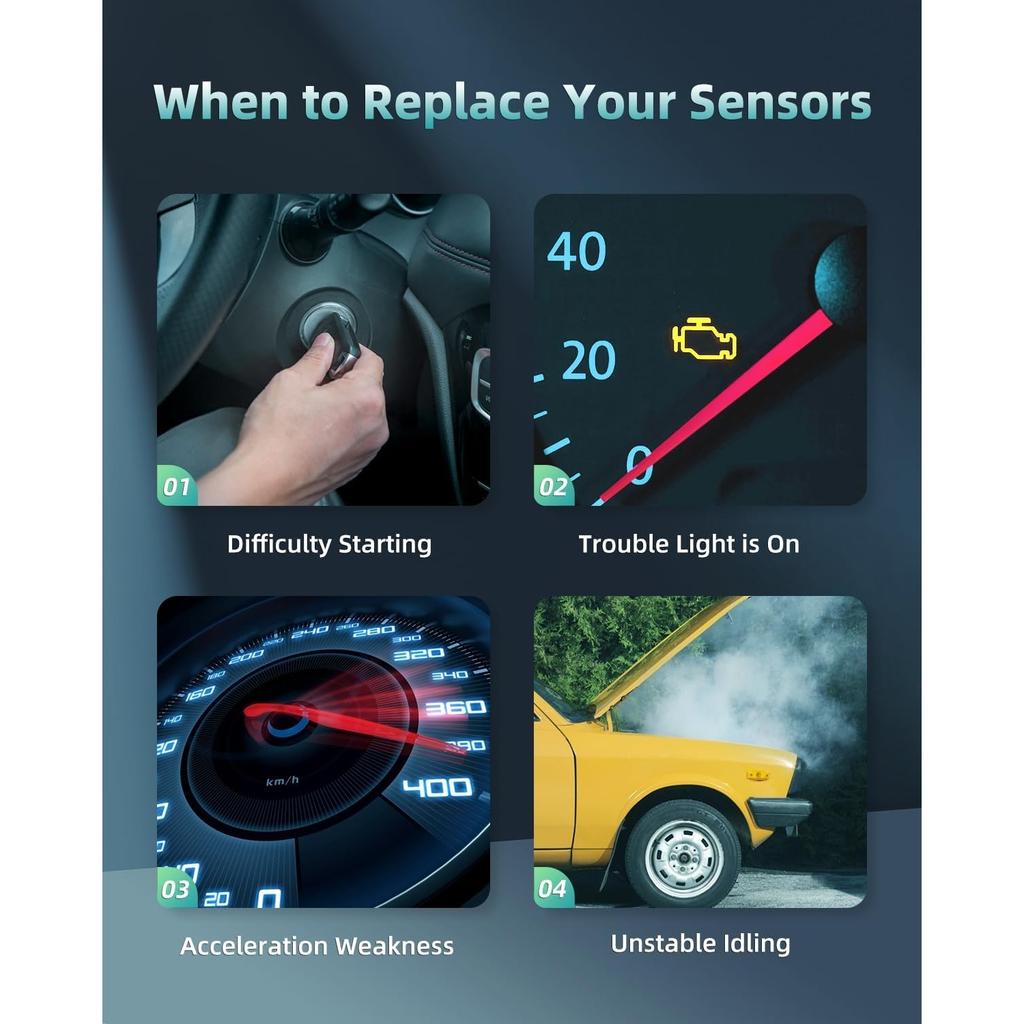 Crank Sensor Crankshaft Position Sensor Fit for Honda Odyssey Accord for Acura RDX 37500R40A01 PC813 5S11462 SU12915 CRS1172