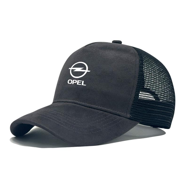 Fashion Opel Logo High-quality Suede Mesh Baseball Hat Letter Embroidery Design Outdoor Sport Cap For Opel Astra Insignia Vivaro