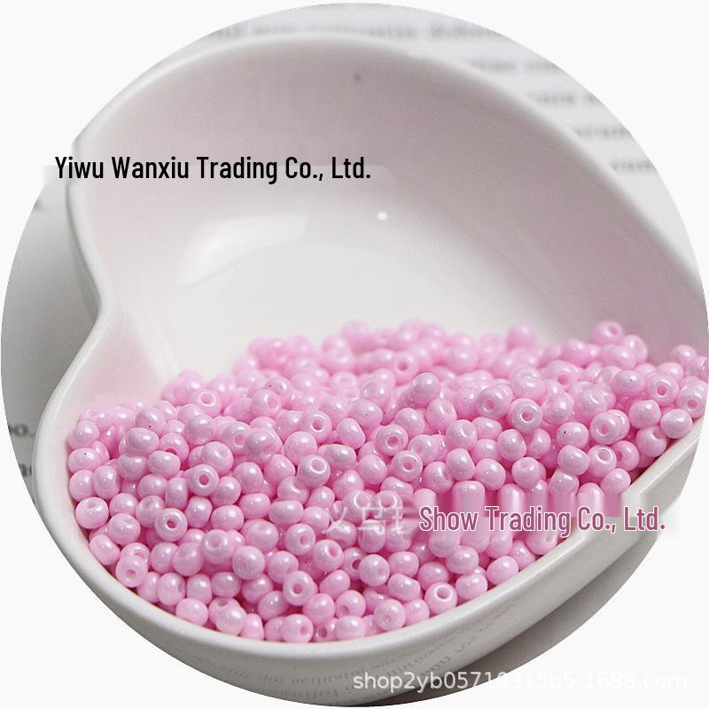 3mm Solid Color Glass Seed Beads for Handmade Jewelry & DIY Crafts