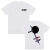 Summer Limited Legendary Russia  Viktor Tsoi Kino Blood Type Double Sided Print T-shirts Men  Casual T Shirts