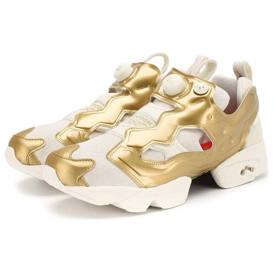 Reebok Instapump Fury OG MU Sportovní Retro Nízké Lifestylové Boty Unisex Teniska Tekuté Zlato DV8272