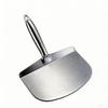 Stainless Steel Arc Curved Putty Knife Plastering Trowel Mortar Spatula Scraper for Drywall Finishing Construction Tools