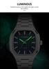 Curren Men's Fashion Steel Band Quartz Business Watch - Model 8458