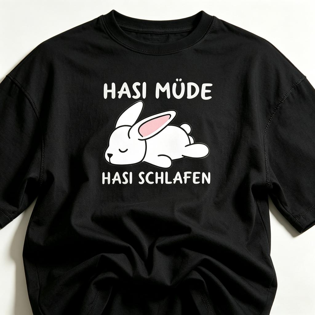 Cute Sleeping Rabbit Graphic Print Modal Unisex Tshirt Oneck Short Sleeve Streetwear Oversized Loose Casual Home Daily Tees Tops