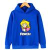 Children's Hoodie Princess Peach Mario Cute Kids Clothing Long Sleeve Hoodie Comfortable Winter Pullover