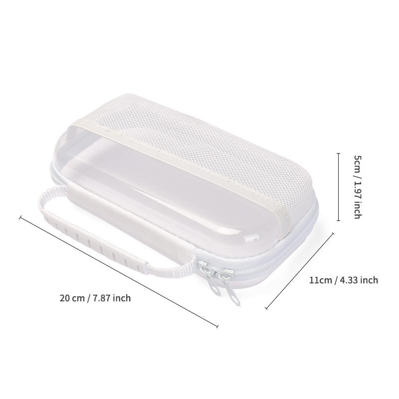 3pcs/set PVC Zipper Mesh Hard Shell Storage Bag Large Capacity Travel Toiletry Organizer Outdoor Cosmetic Toiletry Bag
