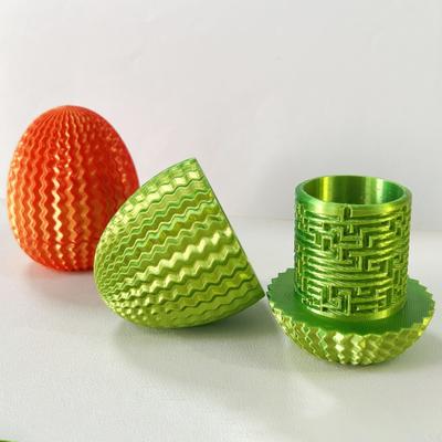 3D Printed Maze Egg Toy Stress Relief Educational Labyrinth Egg Storage Box Container Fidget Toy Home Office Easter Decoration