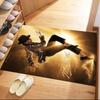 Michael Jackson 45 Floor Mat Perfect for Entryway Hallway Bedrooms Study room Anti-slip Rug Anime Office Decor
