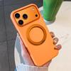 Color Contrast 360° Rotating Stand for iPhone 17/16 Pro Max, Anti-Slip Metal Frame Compatible Case