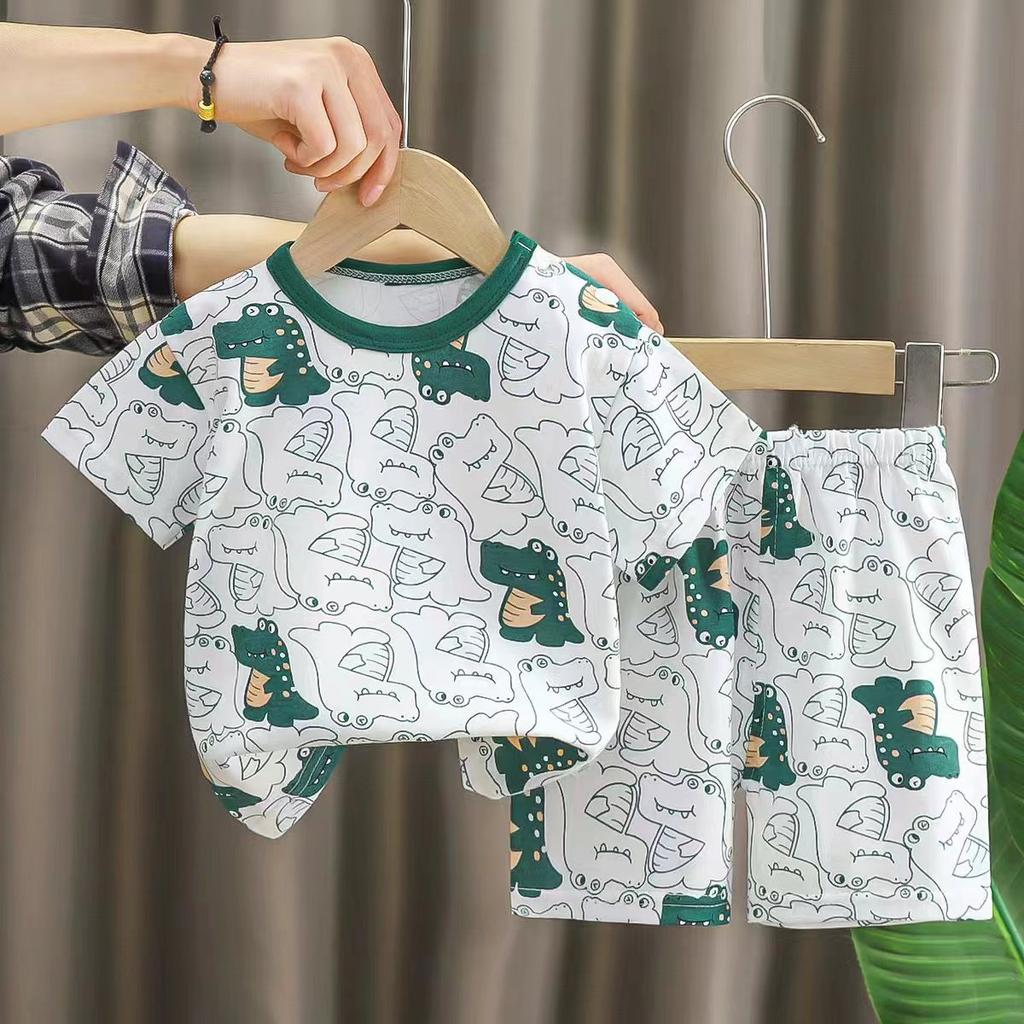 Kids Clothes Children's Sets Boys Girl T-shirt Shorts 2PCS Summer Cotton Short Sleeve Baby Children Clothing Toddler Suit