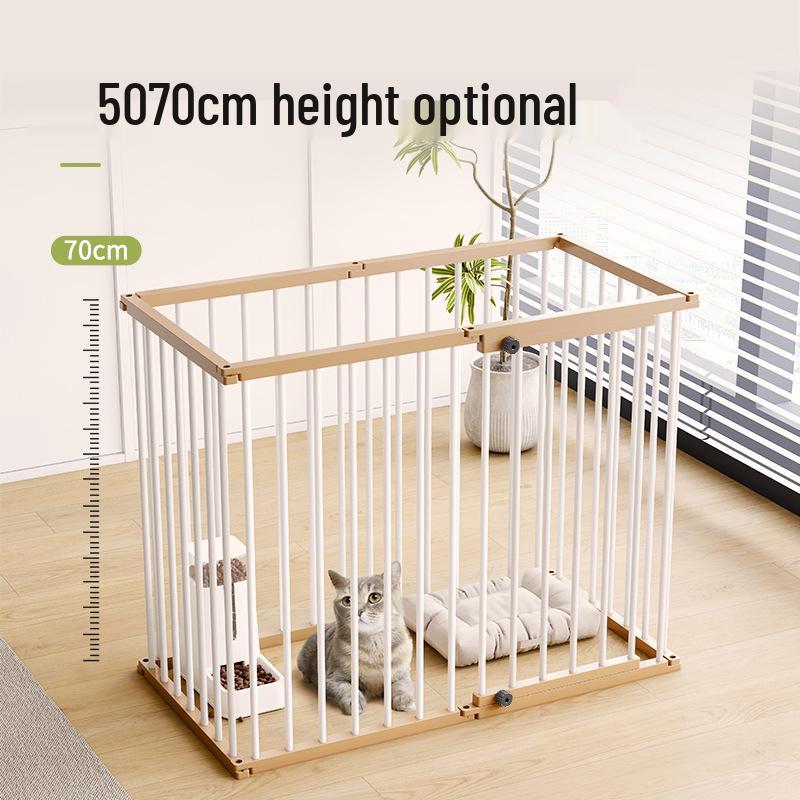 Easy Assembly Pet Fence: Adjustable Anti-Escape Dog & Cat Cage for Medium & Small Pets