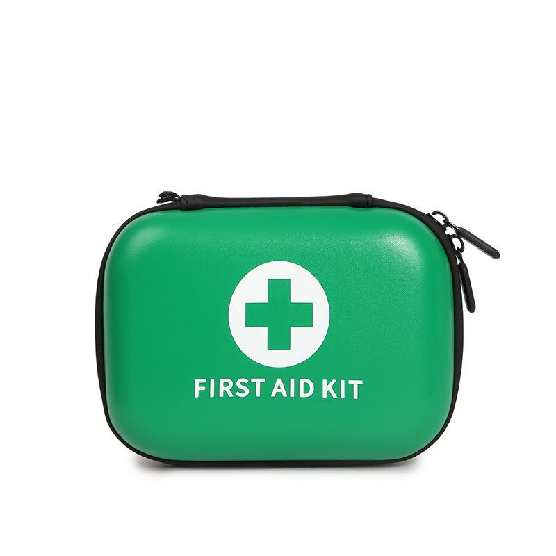 Compact PU First Aid Kit for Car and Outdoor Use