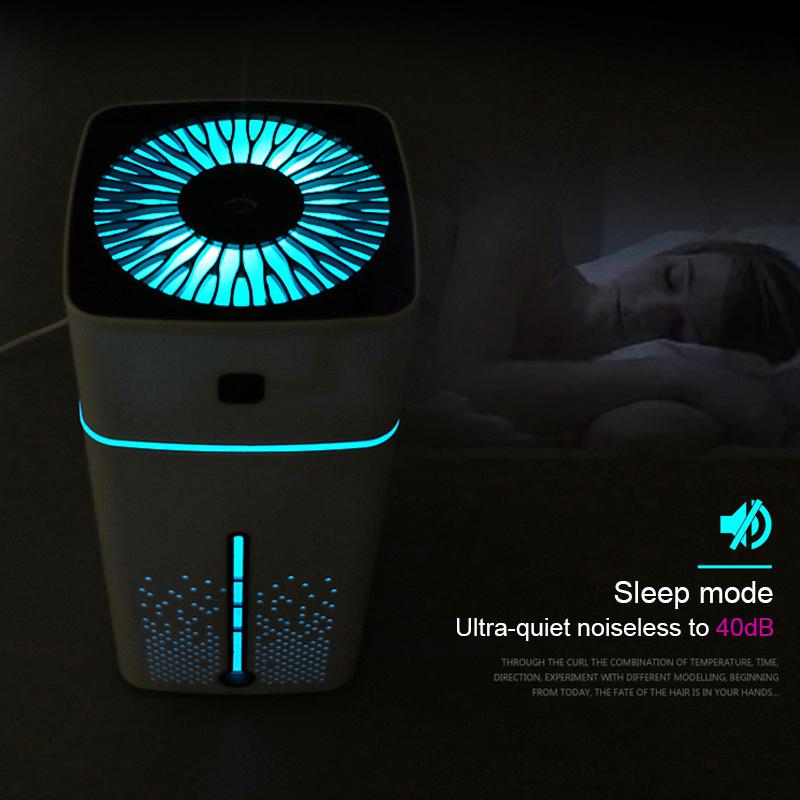 1000ML  Humidifier Electric Ultrasonic Humidifier Aromatherapy Diffuser Hine Quiet Mist Maker Ger for Home Office