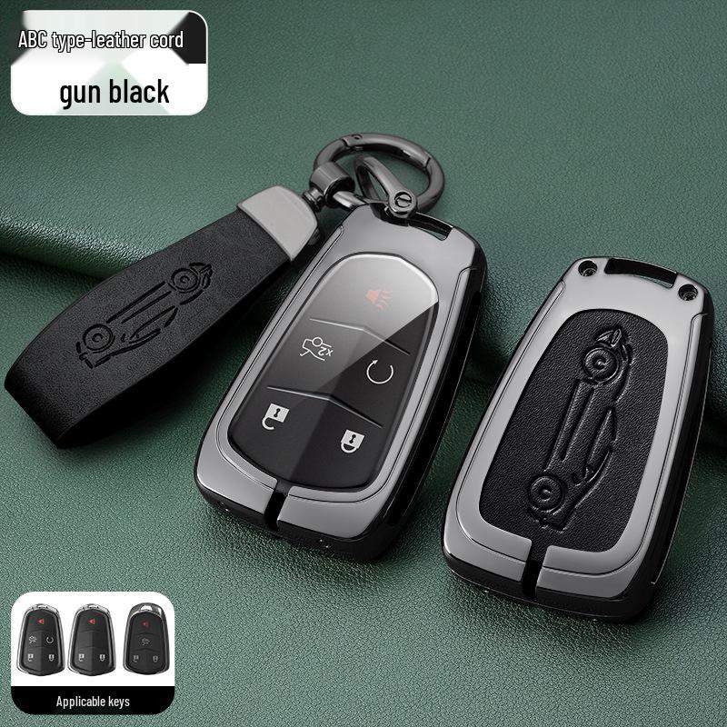 Cadillac XT5, CT5, XT4, XT6, CT6, XTS, ATSL, CT4 Premium Metal Key Cover