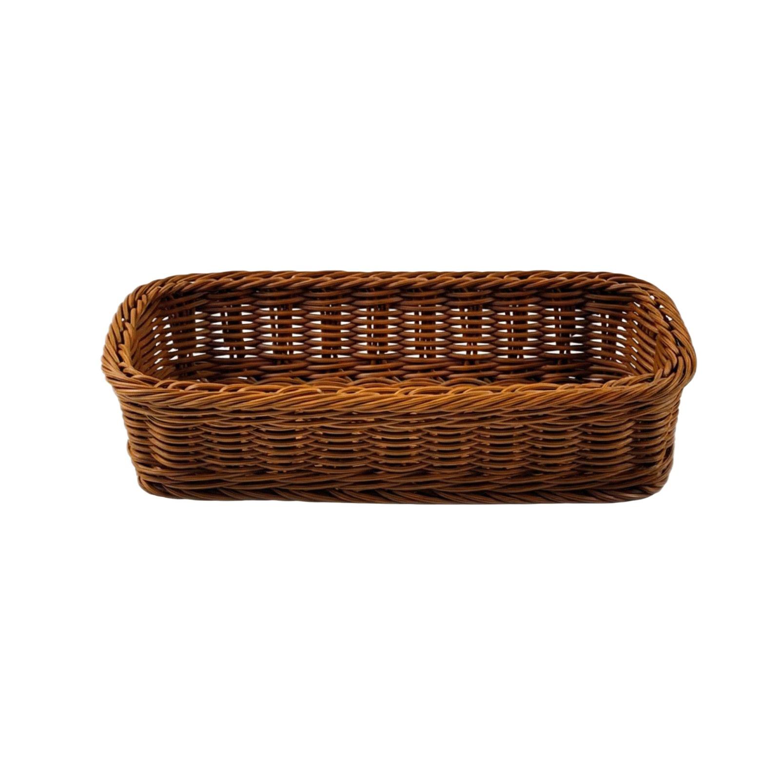 

Wicker Square Chopstick Basket, Japanese Cutlery Basket, Household Chopstick Holder, Draining Kitchen Tableware Storage Box One Size коричневый