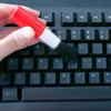 Yousheng 2Pcs Cleaning Brush Lipstick-Style Rotating Retractable Brush Computer Keyboard Camera Lens Cleaning Brush Precision Cleaning Tool