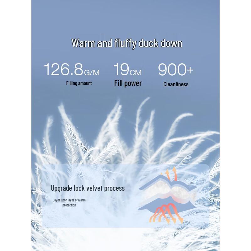 Damen Leichte Daunenjacke Kurz