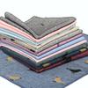 Business Casual Men'S Formal Suit Pocket Towel Handkerchief Towel Square Towel, British Cartoon Cotton Cloth Square Towel
