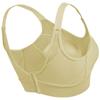 Plus Size High-Impact Sports Bra with Push-Up & Beautiful Back Design - Shockproof, Quick-Dry Yoga Tank Top