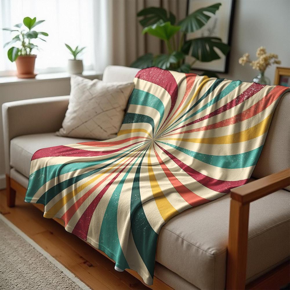 Vintage Retro Cassette Tape Soft Flannel Blanket Breathable Warm Throw for Office Car Sofa Kids Room Birthday Xmas Gift