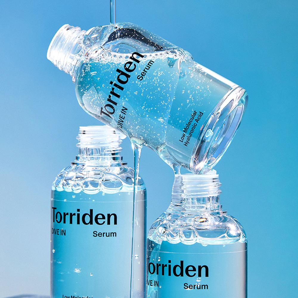 Torriden Dive-In Low Molecular Hyaluronic Acid Serum 50ml – Intensive Moisture, Barrier Support, Korean