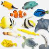 The Access Fish Figure 3D Encyclopedia Aquarium Toy 12-Type