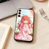 Itsuki Anime N-Nakano   Phone Case Black Silicone Soft For Samsung Galaxy A73,A72,A71,A70,A53,A52,A51
