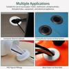 3/16 Inch ID, 1/4 Inch Drill Hole, Silicone Rubber Grommets for Wiring, Automotive Firewall Small Top Hat Hole Grommets for 3/16 Inch OD Vinyl Tubing