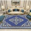 Living Room Table Carpet Coffee Floor Mat Chinese Style Study Bedroom Bedside Home Bathroom Decoration Nonslip Floor Mat