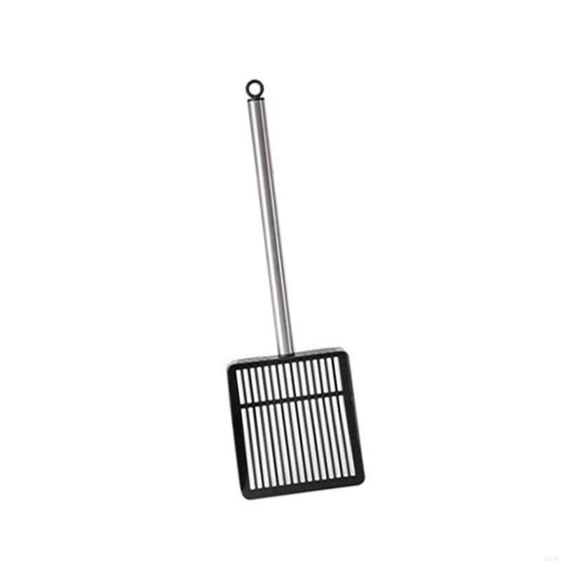 Cats Litter Scoops Smooth Metal Sifter Hollow Deep Shovel Metal Handle Poop Sifting Kittens Poop Scooper