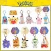 Genuine Animal Series Pichu Pikachu Snorlax Plush Toys Cute Pendant Keyring Keychain Birthday Christmas Gifts For Kid