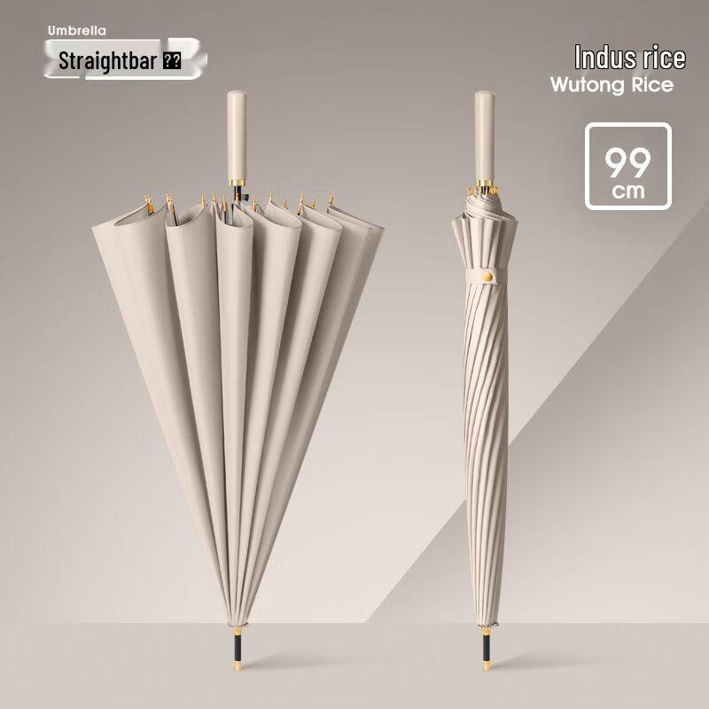 Automatic 24-Rib Long Handle UV Umbrella