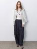 Atelier Nine Double Pin Stripe Oversized Shirt (Bl-4398)