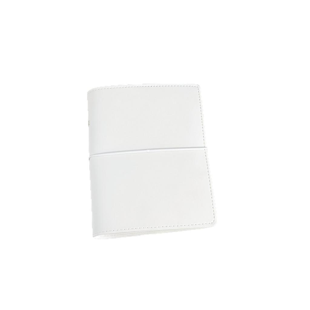 A6 Pu Leather Binder 6 Ring Binder With 45 Sheets PU Clip-on Notebook Faux leather Loose Leaf Notebook Journal