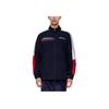 Anta Training Series Letter Stand Collar Zipper Long Sleeve Jacket Men Jackets Midnight-Blue 152437702-3