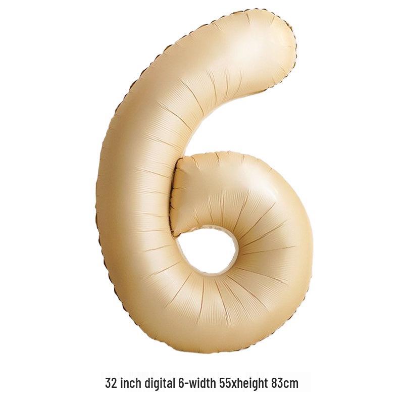32-Inch White Number '40' Birthday Balloon, Aluminum Foil Party Decoration Prop