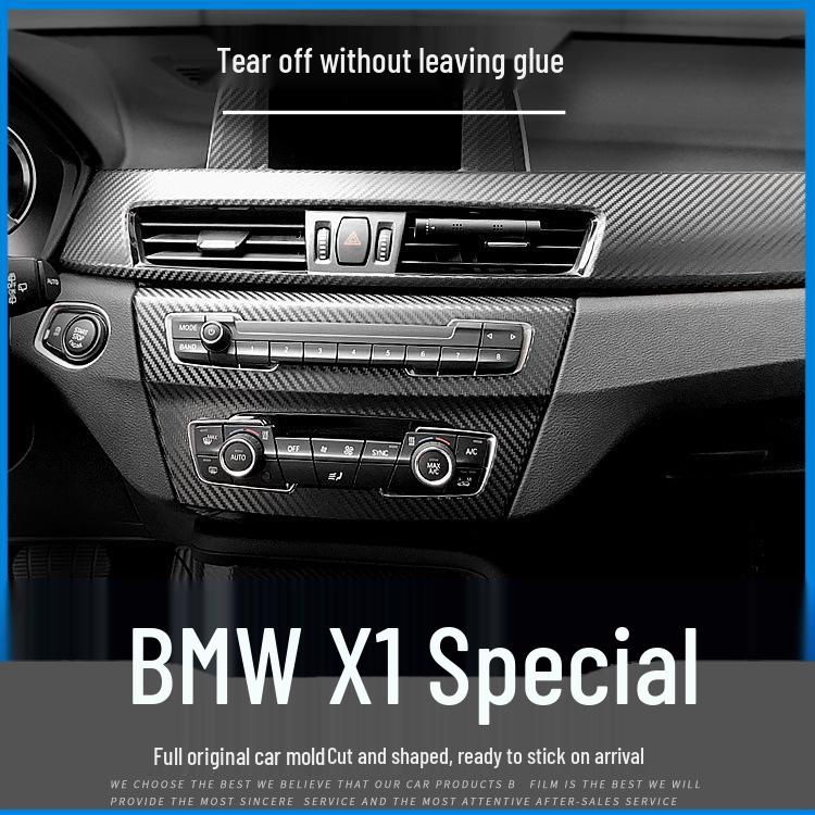 BMW X1/X2 Interior Carbon Fiber Trim Sticker (2012-2021) - Free Replacement for Damage