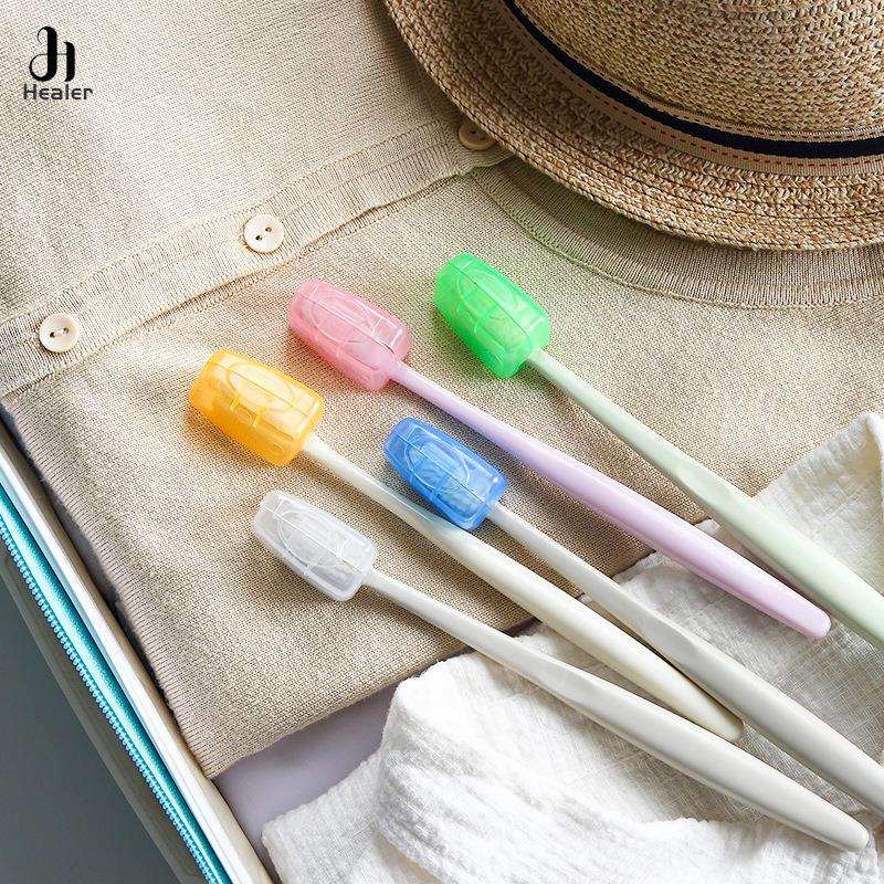 1pc Portable Toothbrush Head Cover Case For Travel Hiking Camping Toothbrush Box Brush Cap Case For Trip Bathroom Accessory