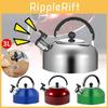 Attractive Stainless Steel Whistling Kettle Unique Sphere Shape Stylish Colors Ideal For Any Setting