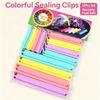 12Pcs Portable Kitchen Storage Food Saver Clip Sealing Bag Clip Sealer Clamp Plastic Tool Kitchen Accessory