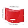 Plastic Portable Folding Stool Outdoor Chairs Portable Stool for Camping Storage Stool Storage Stool Folding Chair