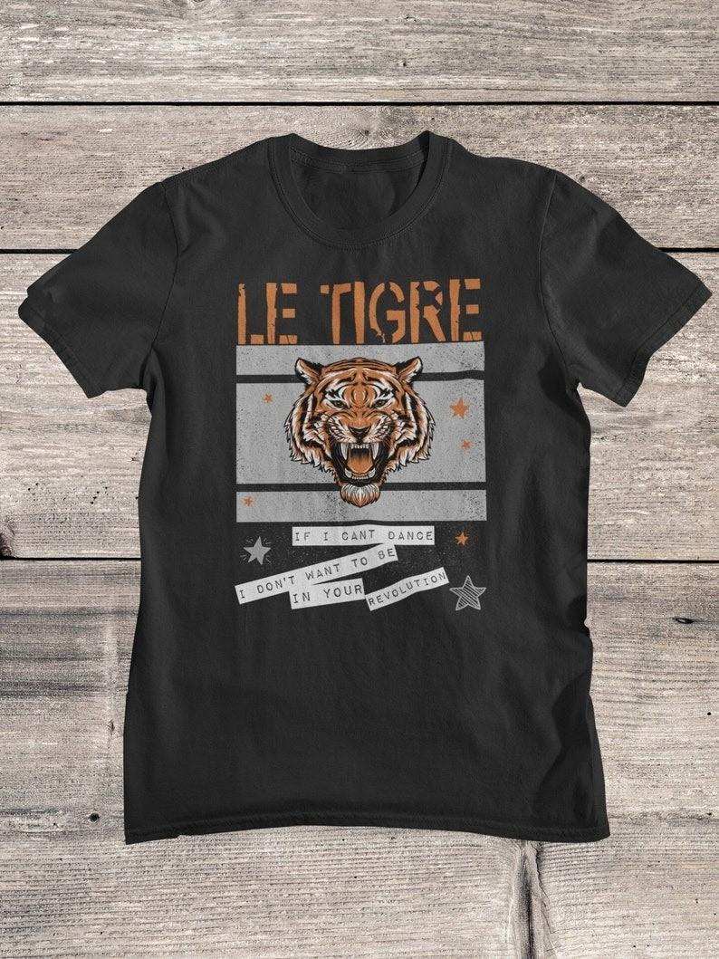 Le Tigre Shirt, Riot Grrrl Post Punk Band T-Shirt, New York Female Rockers S