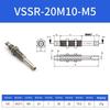 Robotic Arm Vacuum Suction Cup Nozzle Connector, Corrosion-Resistant, Model VSSM2020-G14