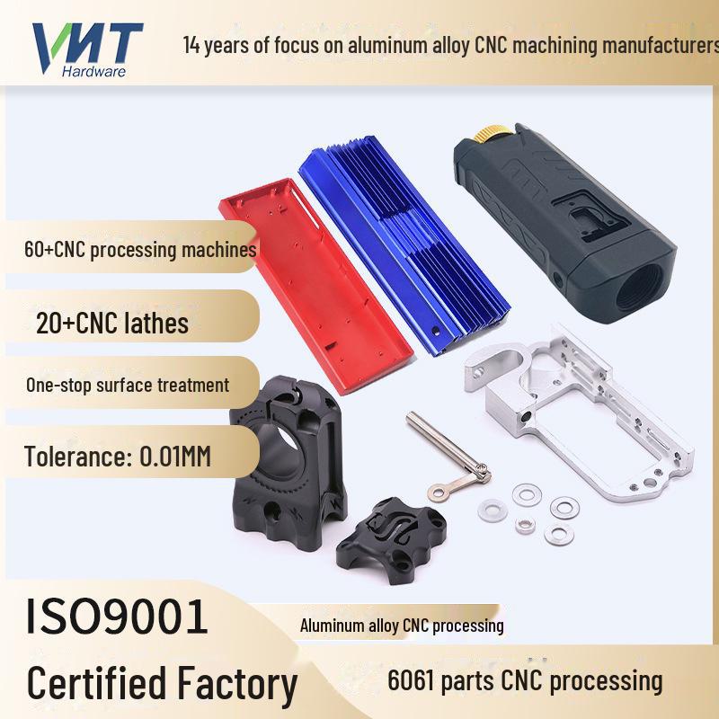 

CNC Machined 6061/7075 Aluminum Alloy Housing Parts: Precision Turning and Milling