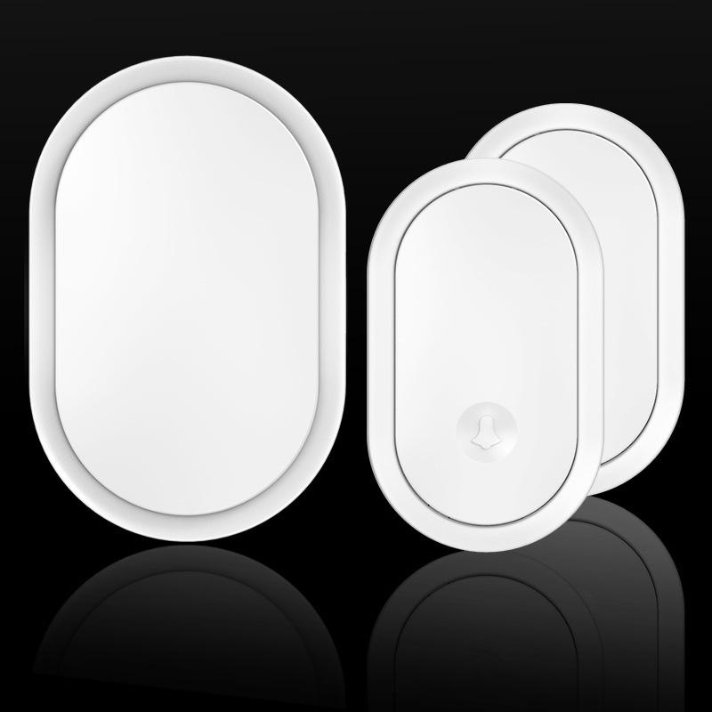Smart Wireless Doorbell System: Water-Resistant, Dual Chimes, Long-Range Remote Control