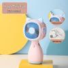 Rechargeable Mini USB Desk Fan: Portable, Strong Wind Handheld Electric Fan