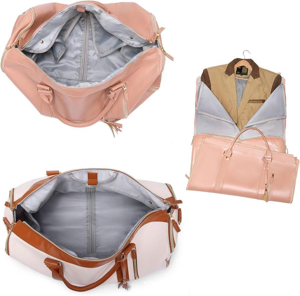 Large Capacity Foldable Travel Garment Bag – Carry-On, Crossbody, or Handheld