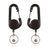 Retractable Keychain With High Elasticity ABS Material Lightweight And Sturdy For Home Office Outdoor Use