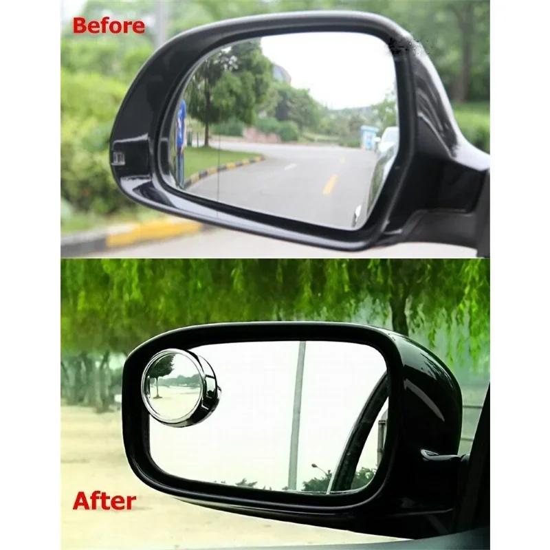STONEGO Car Mirror 360 Wide Angle Round Convex Mirror Car Vehicle Side Blind Spot Blind Spot Mirror Small Round Rear View Mirror